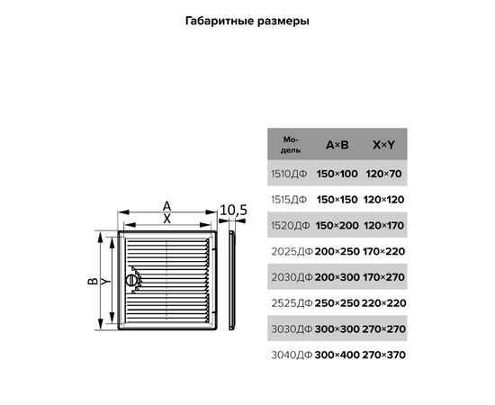 Evecs 1510ДФ, Типоразмер (мм): 150х100, - 5