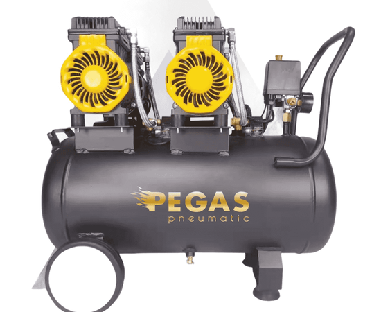 Pegas pneumatic PG-2800*2, Мощность (кВт): 2,8, Макс. производительность (л/мин): 365