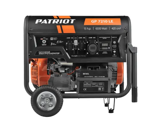 Patriot GP 7210 LE, Макс. мощность: 6,5 кВт, - 8