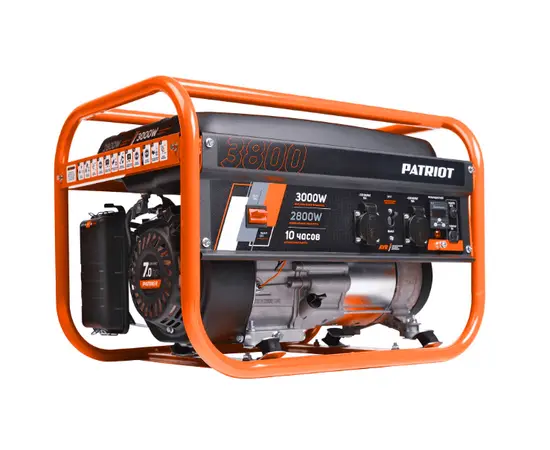 Patriot GRS 3800, Макс. мощность: 3 кВт, - 3