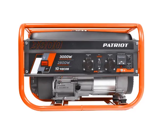 Patriot GRS 3800, Макс. мощность: 3 кВт, - 8