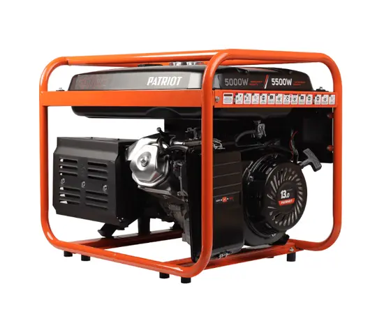 Patriot SRGE 6500 E, Макс. мощность: 5,5 кВт, - 5