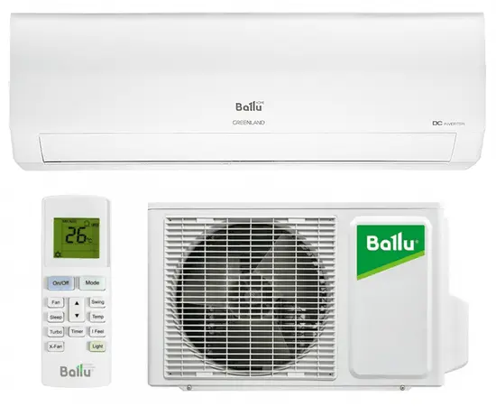 Ballu BSGRI-07HN8_22Y, Рекомендуемая площадь и мощность: 20 м² - 2 кВт, Тип кондиционера: Инверторный