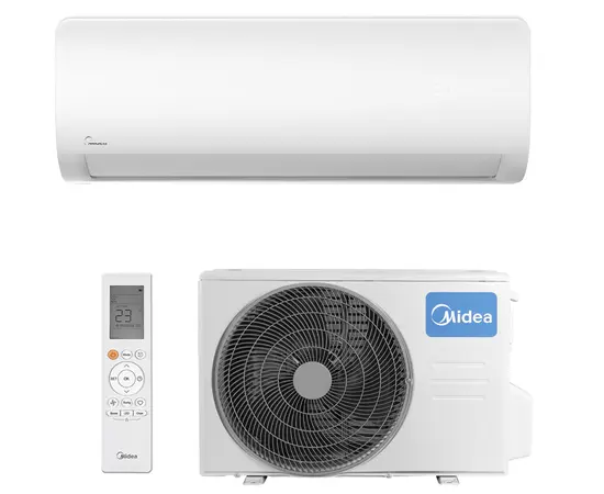 Midea MSAG1-12N8C2U-I/MSAG1-12N8C2U-O, Рекомендуемая площадь и мощность: 35 м² - 3,5 кВт, Тип кондиционера: Инверторный Midea MSAG1-12N8C2U-I/MSAG1-12N8C2U-O, Рекомендуемая площадь и мощность: 35 м² - 3,5 кВт, Тип кондиционера: Инверторный