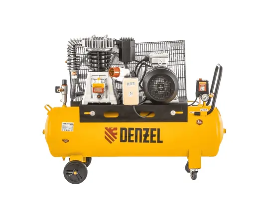 Denzel DR4000/100, Мощность (кВт): 4, Макс. производительность (л/мин): 690, Объем ресивера (л): 100