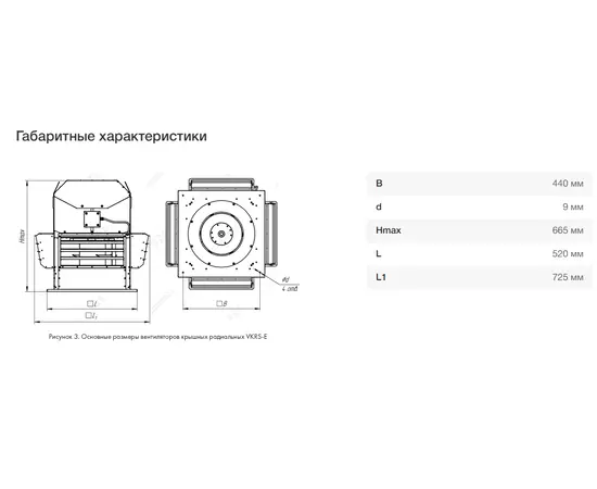 Неватом VKRS-E-3,15-DU600-1,1-3000-KS2-0, Исполнение: Дымоудаления ДУ 600 ºС, Диаметр: 315 мм, Производительность (м³/ч): 4550, - 5 Неватом VKRS-E-3,15-DU600-1,1-3000-KS2-0, Исполнение: Дымоудаления ДУ 600 ºС, Диаметр: 315 мм, Производительность (м³/ч): 4550, - 5
