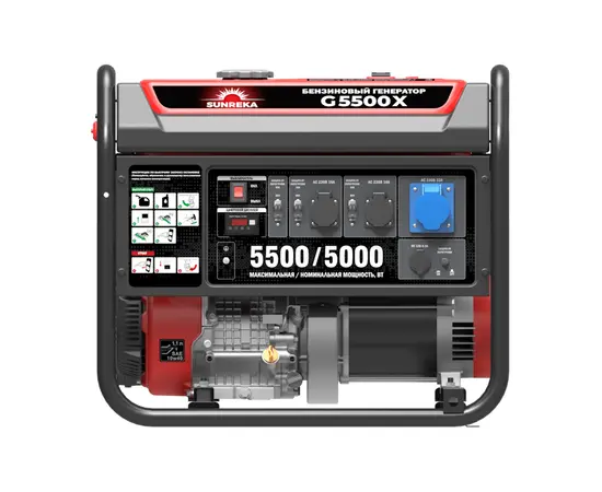 Sunreka G5500X, Макс. мощность: 5,5 кВт, - 4