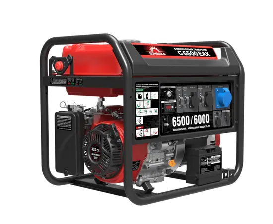 Sunreka G6500EAX, Макс. мощность: 6,5 кВт