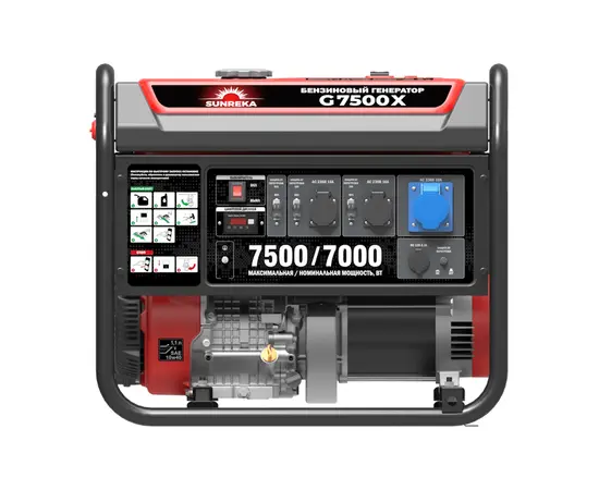 Sunreka G7500X, Макс. мощность: 7,5 кВт, - 4