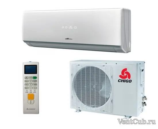 Chigo CS/CU-32H3A-V147, Рекомендуемая площадь и мощность: 35 м² - 3,5 кВт, Тип кондиционера: Неинверторный