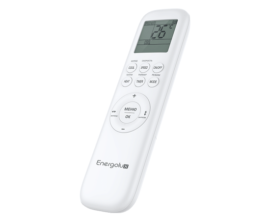 Energolux SAS09B4-A/SAU09B4-A, Рекомендуемая площадь и мощность: 25 м² - 2,5 кВт, - 10
