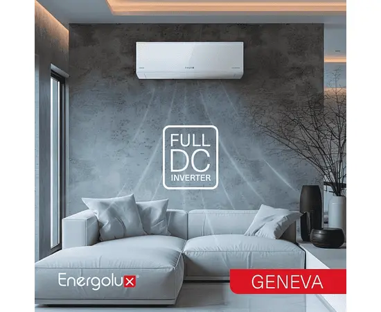 Energolux SAS09G4-AI/SAU09G4-AI, Рекомендуемая площадь и мощность: 25 м² - 2,5 кВт, - 10