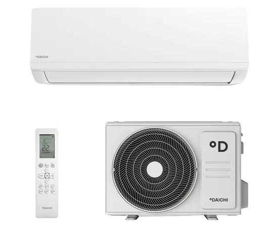 Daichi ALP20AVQS1R/ALP20FVS1R, Рекомендуемая площадь и мощность: 20 м² - 2 кВт