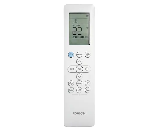 Daichi ALP20AVQS1R/ALP20FVS1R, Рекомендуемая площадь и мощность: 20 м² - 2 кВт, - 3