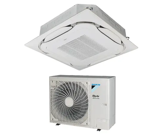 Daikin FCAG100B/RZAG100NY1/BYCQ140E, Рекомендуемая площадь и мощность: 95 м² - 9,5 кВт