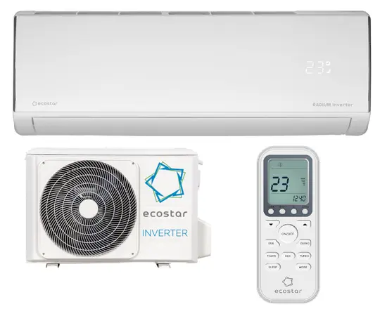 Ecostar KVS-IRAD09CH, Рекомендуемая площадь и мощность: 25 м² - 2,5 кВт