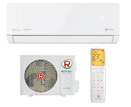 Royal Clima RCI-RSB40HN, Рекомендуемая площадь и мощность: 35 м² - 3,5 кВт, Цвет: Белый