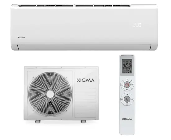 Xigma XG-SKY70RHA, Рекомендуемая площадь и мощность: 65 м² - 6,5 кВт