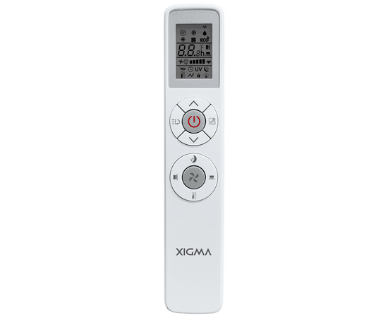 Xigma XG-SKY50RHA, Рекомендуемая площадь и мощность: 50 м² - 5 кВт, - 4