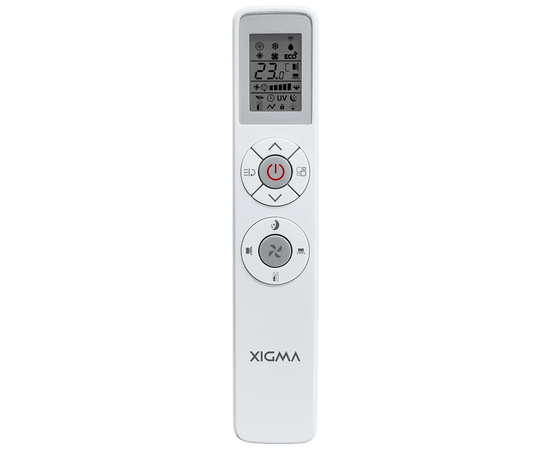 Xigma XGI-SKY21RHA, Рекомендуемая площадь и мощность: 20 м² - 2 кВт, - 4