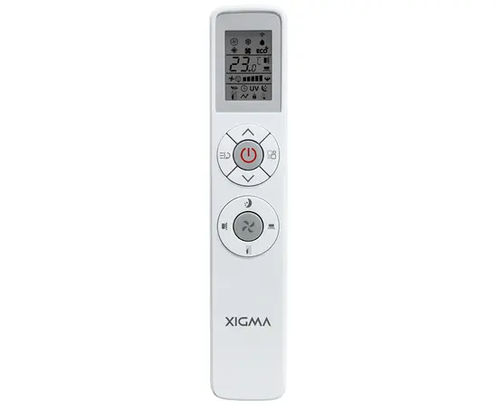 Xigma XGI-SKY21RHA, Рекомендуемая площадь и мощность: 20 м² - 2 кВт, - 4