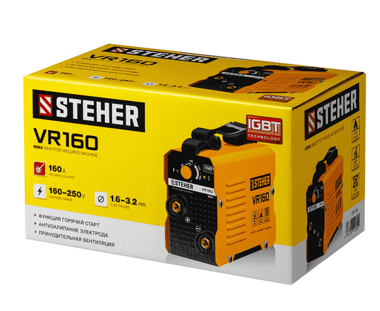 Steher VR-160, Макс. сварочный ток: 160 А, - 16