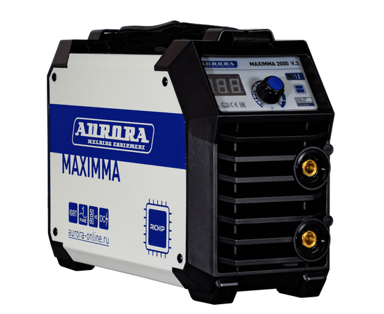 Aurora MAXIMMA 2000 V.3 RICHIP, Макс. сварочный ток: 200 А