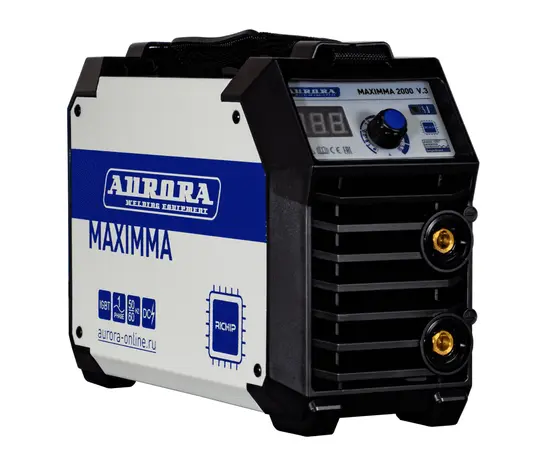 Aurora MAXIMMA 2000 V.3 RICHIP, Макс. сварочный ток: 200 А