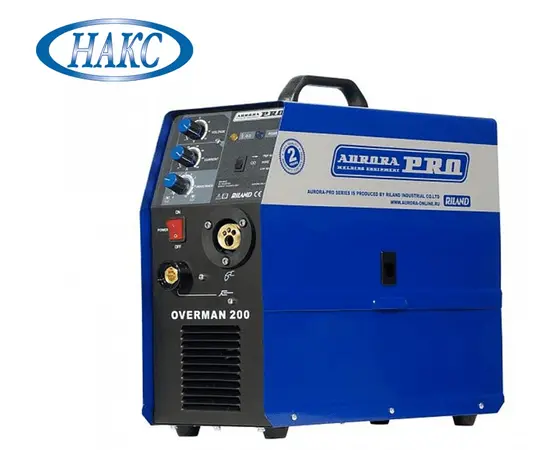 AuroraPRO OVERMAN 200, Макс. сварочный ток: 200 А
