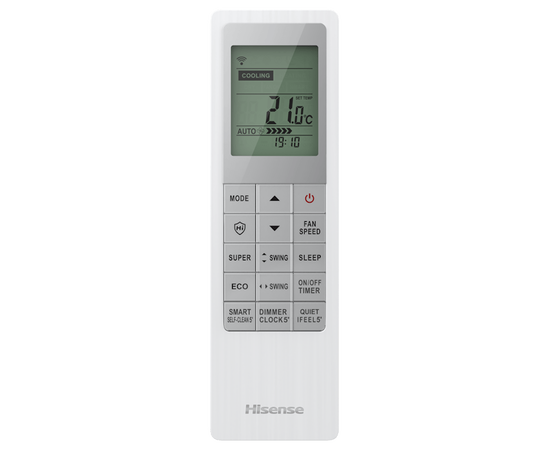 Hisense AS-13UW4RVETG01 Wi-Fi, Рекомендуемая площадь и мощность: 35 м² - 3,5 кВт, - 5