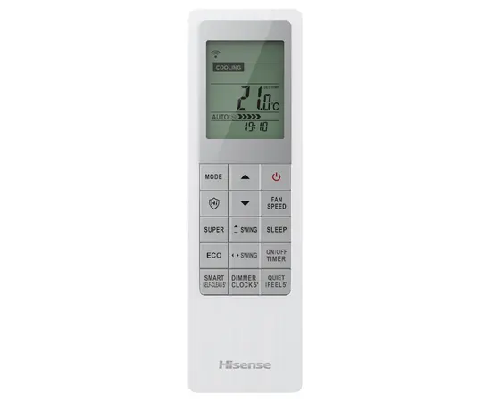 Hisense AS-10UW4RVETG01 Wi-Fi, Рекомендуемая площадь и мощность: 25 м² - 2,5 кВт, - 5