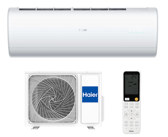 Haier AS50S2SJ2FA-W/1U50JEC1FRA, Рекомендуемая площадь и мощность: 50 м² - 5 кВт, Цвет: Белый