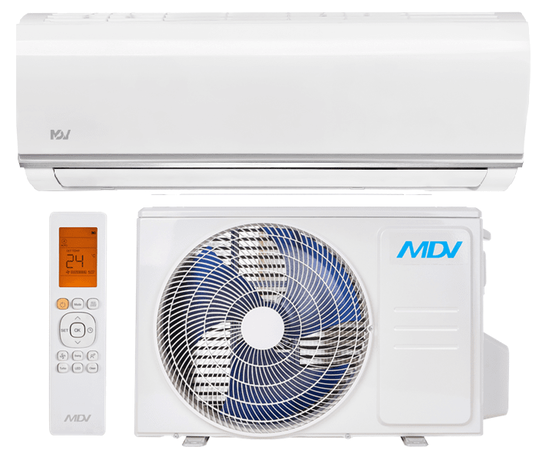 MDV MDSC-18HRFN8/MDOC-18HFN8, Рекомендуемая площадь и мощность: 50 м² - 5 кВт