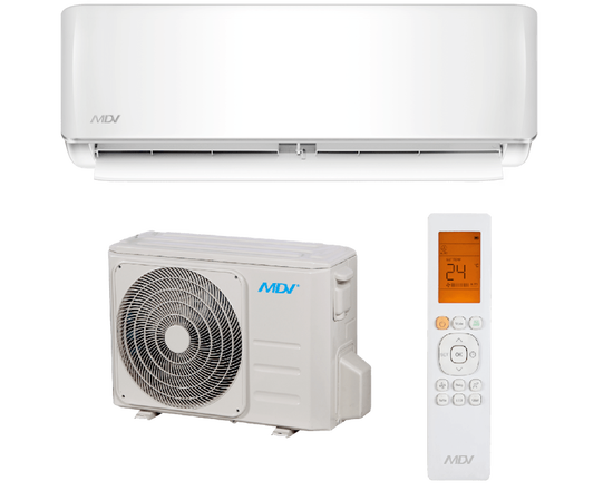 MDV MDSA-18HRN8/MDOA-18HN8, Рекомендуемая площадь и мощность: 50 м² - 5 кВт, Тип кондиционера: Неинверторный