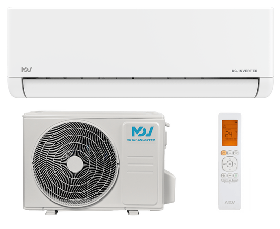 MDV MDSI-24HRFN8/MDOI-24HFN8, Рекомендуемая площадь и мощность: 70 м² - 7 кВт