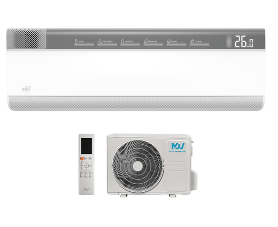 MDV MDSAH-09HRFN8/MDOAH-09HFN8, Рекомендуемая площадь и мощность: 25 м² - 2,5 кВт