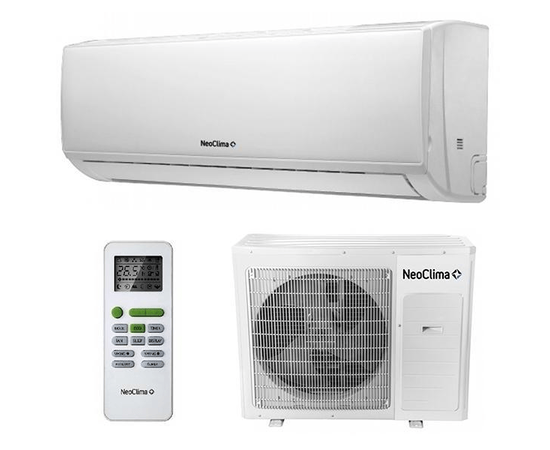 NeoClima NS/NU-HAL24F, Рекомендуемая площадь и мощность: 70 м² - 7 кВт