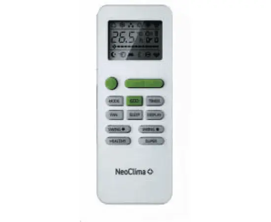NeoClima NS/NU-HAP18T, Рекомендуемая площадь и мощность: 50 м² - 5 кВт, - 6