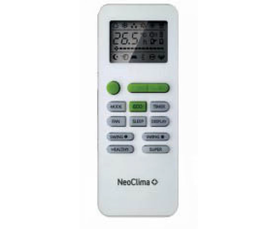 NeoClima NS/NU-HAP24TWI, Рекомендуемая площадь и мощность: 70 м² - 7 кВт, - 4