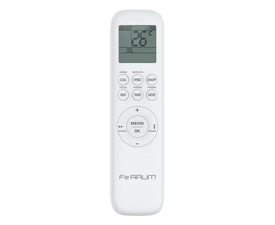 Ferrum FIS18VR1/FOS18VR1, Рекомендуемая площадь и мощность: 50 м² - 5 кВт, - 12