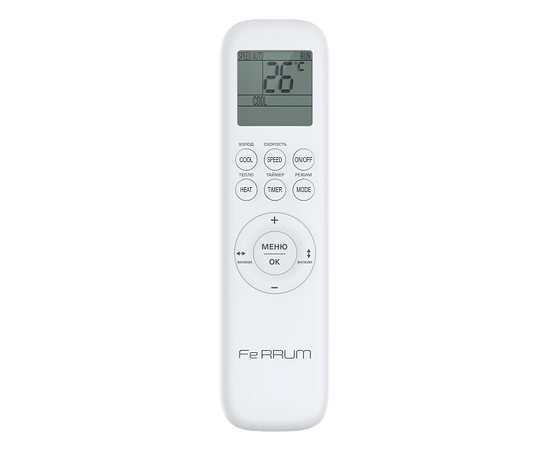 Ferrum FIS36VR1/FOS36VR1, Рекомендуемая площадь и мощность: 100 м² - 10 кВт, - 12