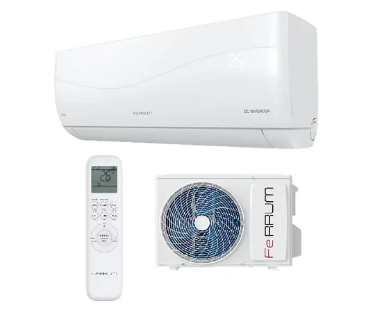 Ferrum iFIS12VR1/iFOS12VR1, Рекомендуемая площадь и мощность: 35 м² - 3,5 кВт