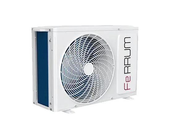 Ferrum iFIS12VR1/iFOS12VR1, Рекомендуемая площадь и мощность: 35 м² - 3,5 кВт, - 9