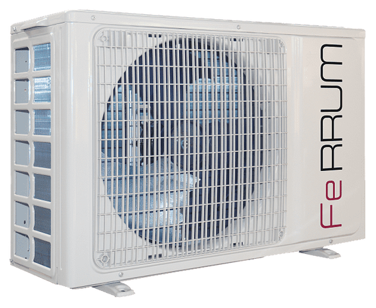 Ferrum LCACF36D1-A/LCAU36U1-A, Рекомендуемая площадь и мощность: 105 м² - 10,5 кВт, - 12