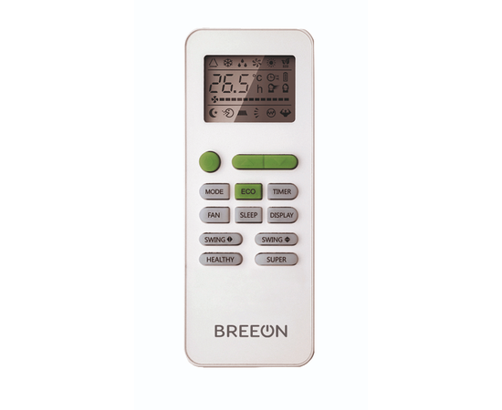 Breeon BLC-48TCF, Рекомендуемая площадь и мощность: 140 м² - 14 кВт, - 2