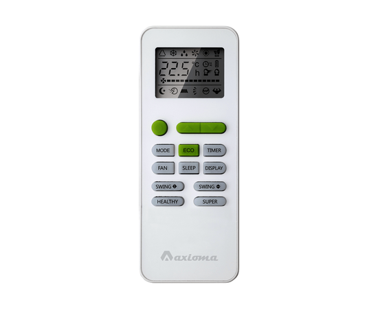 Axioma ASX24H1R/ASB24H1R, Рекомендуемая площадь и мощность: 70 м² - 7 кВт, - 4