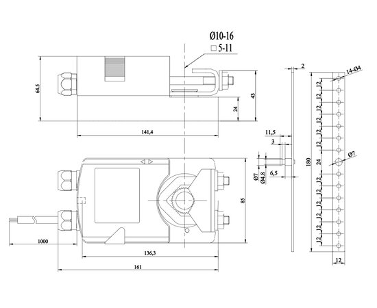 BVM NM24-SR-10 (24В, 10 Нм), - 2