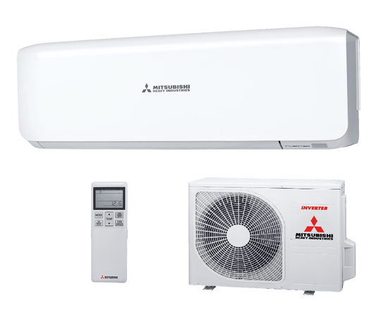 Mitsubishi Heavy SRK50ZS-W/SRC50ZS-W, Рекомендуемая площадь и мощность: 50 м² - 5 кВт, Цвет: Белый