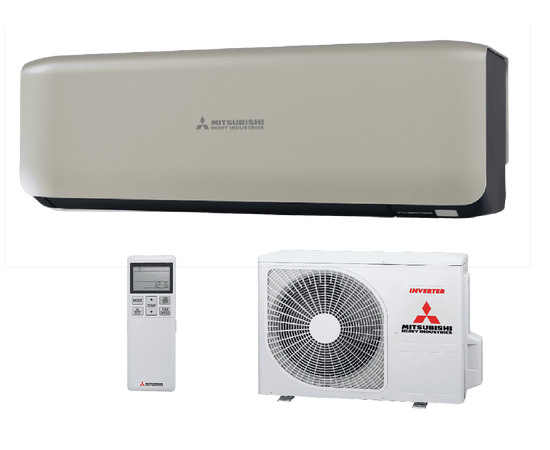 Mitsubishi Heavy SRK35ZS-WT/SRC35ZS-W, Рекомендуемая площадь и мощность: 35 м² - 3,5 кВт, Цвет: Бежевый