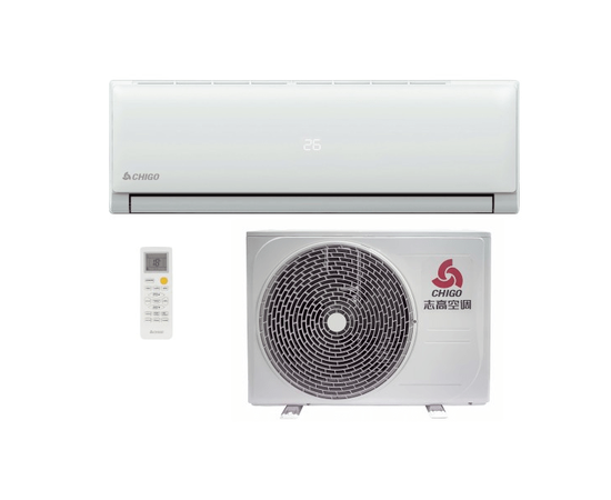 Chigo CS-100H3A-1E169, Рекомендуемая площадь и мощность: 105 м² - 10,5 кВт